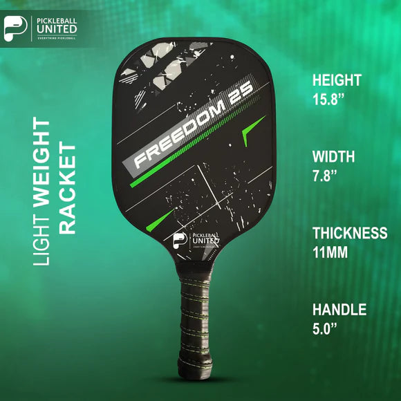 PICKLEBALL UNITED Freedom 25 Pickleball Paddle