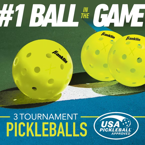 Franklin X-40 Pickleballs (Pack of 3)