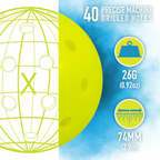 Franklin X-40 Pickleballs (Pack of 100)