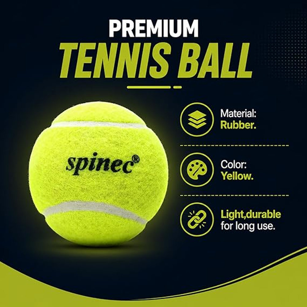 Cricket Tennis Balls Light (Pack of 6)
