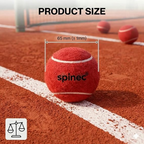 Heavy Cricket Tennis Ball (Red, Pack of 6)