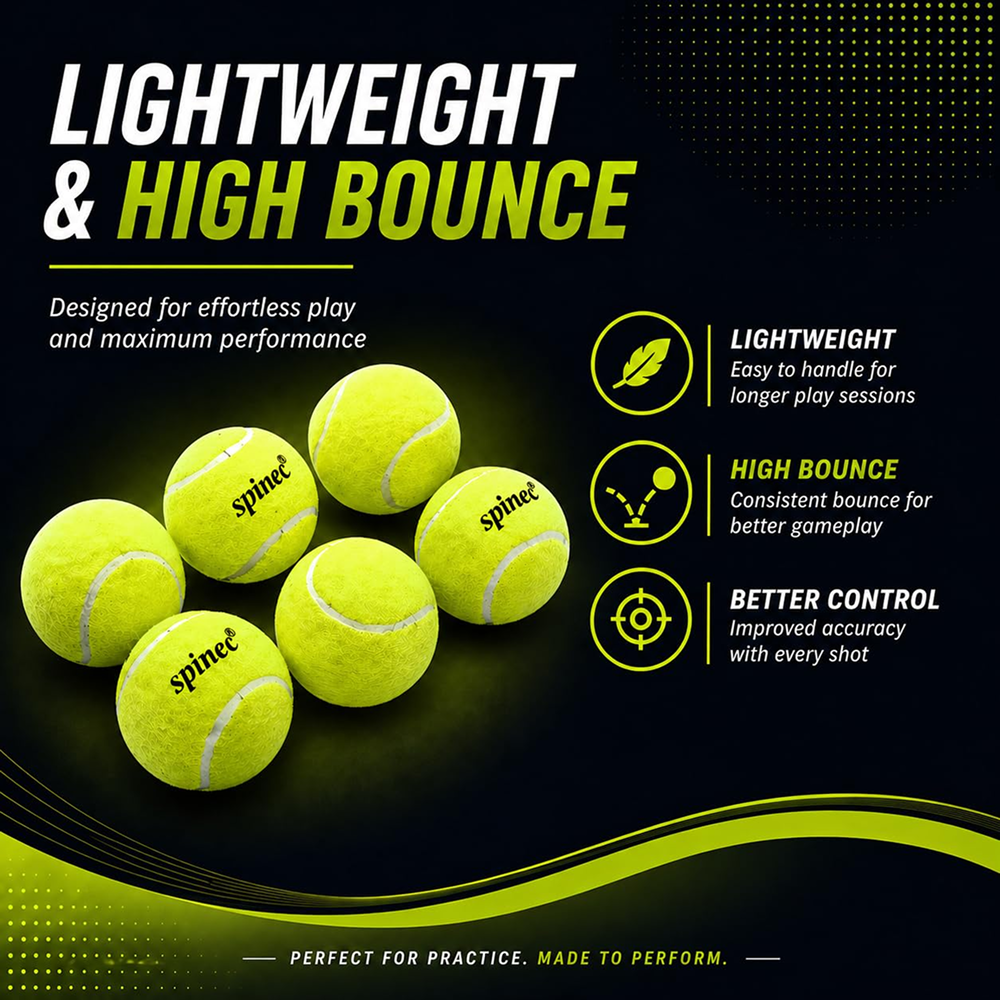 Cricket Tennis Balls Light (Pack of 6) Secondary image