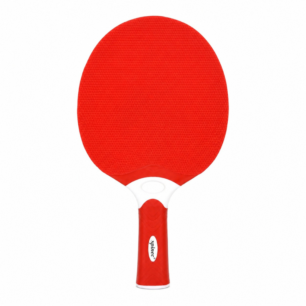 Play 2 Table Tennis Bat- Red Black Main image