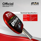 STAG Official Table Tennis Racket