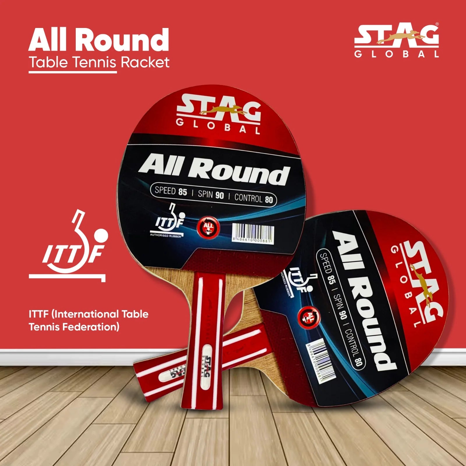 STAG All-Round Table Tennis Racket