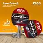 STAG Power Drive+ Table Tennis Racket