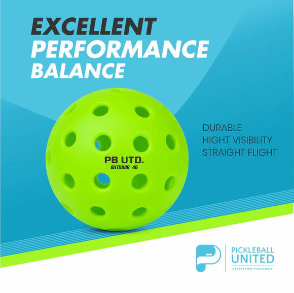 Pickleball United Outdoor Balls Main image